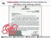 Bust Fake News With Bangalore Mirror: PIB fact check debunks fake ‘Operation Sindoor 2.0’ letter purportedly issued by Defence Secretary