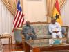Liberian Leader departs Accra after participating in Next Steps Conference