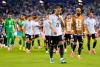 World Cup: Uruguay struggles as Luis Suárez watches from stands