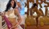 Matty Healy's fiancée Gabbriette Bechtel puts on a very racy display in bridal underwear as she parties at her bachelorette party in Las Vegas ahead of wedding to The 1975 frontman