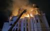 Historic Kyiv monastery damaged, cathedral catches fire in Russian strikes
