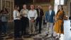 Authorities show Honduran president and U.S. diplomat damage in Kyiv Lavra
