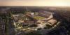University of Kansas celebrates topping out of football stadium bowl