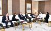 Sheikh Khalifa discusses trade co-operation with Finnish delegation