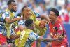 Blue Sharks bite back to tie Uruguay