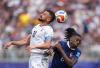 Iraq striker Aymen Hussein exits vs. France with apparent injury