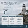 Rhode Island Weather for June 23, 2026