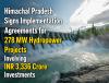 Himachal Pradesh Signs Agreements for 19 Hydropower Projects Worth INR 3,336 Crore