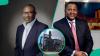 Femi Otedola visits Aliko Dangote in Monaco, calls him "$200 billion man in the waiting"