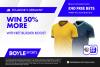 Ecuador vs Germany: Bet £10, Get £40 free bets + 50% Bet Builder win boost | BOYLE Sports