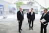 Presidents of Azerbaijan and Turkmenistan visited construction site of Shusha Mosque VIDEO