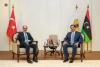 Turkish intelligence chief meets with son of eastern Libya commander Haftar in Benghazi