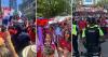Croatia fans are to march next after Panama supporters. Road closures expected. LIVE updates here.