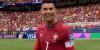 Cristiano Ronaldo screams two-word message down camera after firing Portugal to Uzbekistan World Cup win