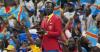 Congo fan who poses as living statue of independence leader Lumumba makes it to World Cup