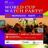 Free Watch Party at Alif: Morocco vs Haiti