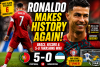 Ronaldo rewrites history again! CR7's record-breaking double leaves Uzbekistan helpless
