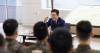 Lee visits island North Korea shelled, calls for deterrent to ‘overwhelm’ enemy