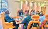 Diplomat Kuol meets leaders of South Sudan Teachers’ Union in Egypt