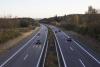 Travelers on the road for holiday