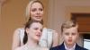 Princess Gabriella wears floral embroidery as Princess Charlene matches in elegant ivory at Monaco celebration