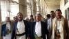 Parliament speaker inspects under-construction new Parliament building