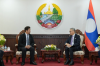 Deputy Prime Minister Receives JETRO Delegation in Laos