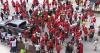 Morocco fans celebrate victory at FIFA Fan Fest as World Cup festivities continue downtown