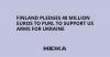 Finland pledges 40 million euros to PURL to support US arms for Ukraine