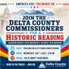 America 250 / Colorado 150 Proclamation Ceramony