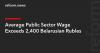 Average Public Sector Wage Exceeds 2,400 Belarusian Rubles