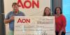 Aon Donates $8,000 To SkillCraft Bermuda