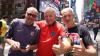 England fans takeover Times Square in New York City ahead of crunch World Cup match