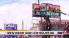 New Route 66 neon welcome sign unveiled in Albuquerque