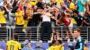 Ecuador coach's euphoric celebration after mega-upset vs Germany goes viral