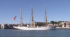 Tall ships and military vessels are docked in Baltimore for the Sail250 Maryland & Airshow