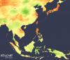 East Asia’s sunny May lifts coastal irradiance above average as El Niño builds