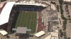 Demolition greets Sweden at World Cup camp during FC Dallas renovation project