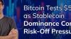 Bitcoin tests $59,000 as stablecoin dominance confirms risk-off pressure