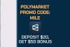 Polymarket Promo Code MILE: Get $50 Bonus for Uruguay-Span, World Cup Trades