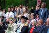 Gov. Shapiro welcomes 63 new U.S. citizens from 17 countries in Chesco alongside a George Washington reenactor and bald eagle