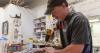 Blind Lisbon painter evolves art through sculpture pieces that transcend dimensions