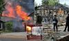 Palatial home storing 700 pounds of illegal fireworks explodes like disaster movie stunt after complete imbecile lights a cigarette, leaving three firefighters injured: 'It was like a war zone'
