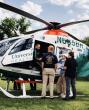 Island first responders partner with HealthNet for helicopter training
