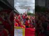 Belgium supporters were marching ahead of a CRUCIAL third group stage match. 🇧🇪 #FIFAWorldCup