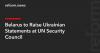 Belarus to Raise Ukrainian Statements at UN Security Council