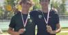 Belgrade’s No. 1 doubles team, Grey Pommerville and Gonzalo Canivell, qualify for State AA tournament