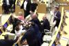 Georgian lawmakers brawl in parliament after PM's speech