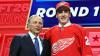 Red Wings trade goalie Cossa; draft Michigan winger Hurlbert