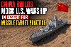 China Builds Mock U.S. Warship in Desert for Missile Target Practice
